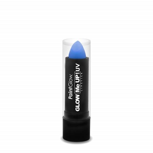 Neon UV leppestift blå