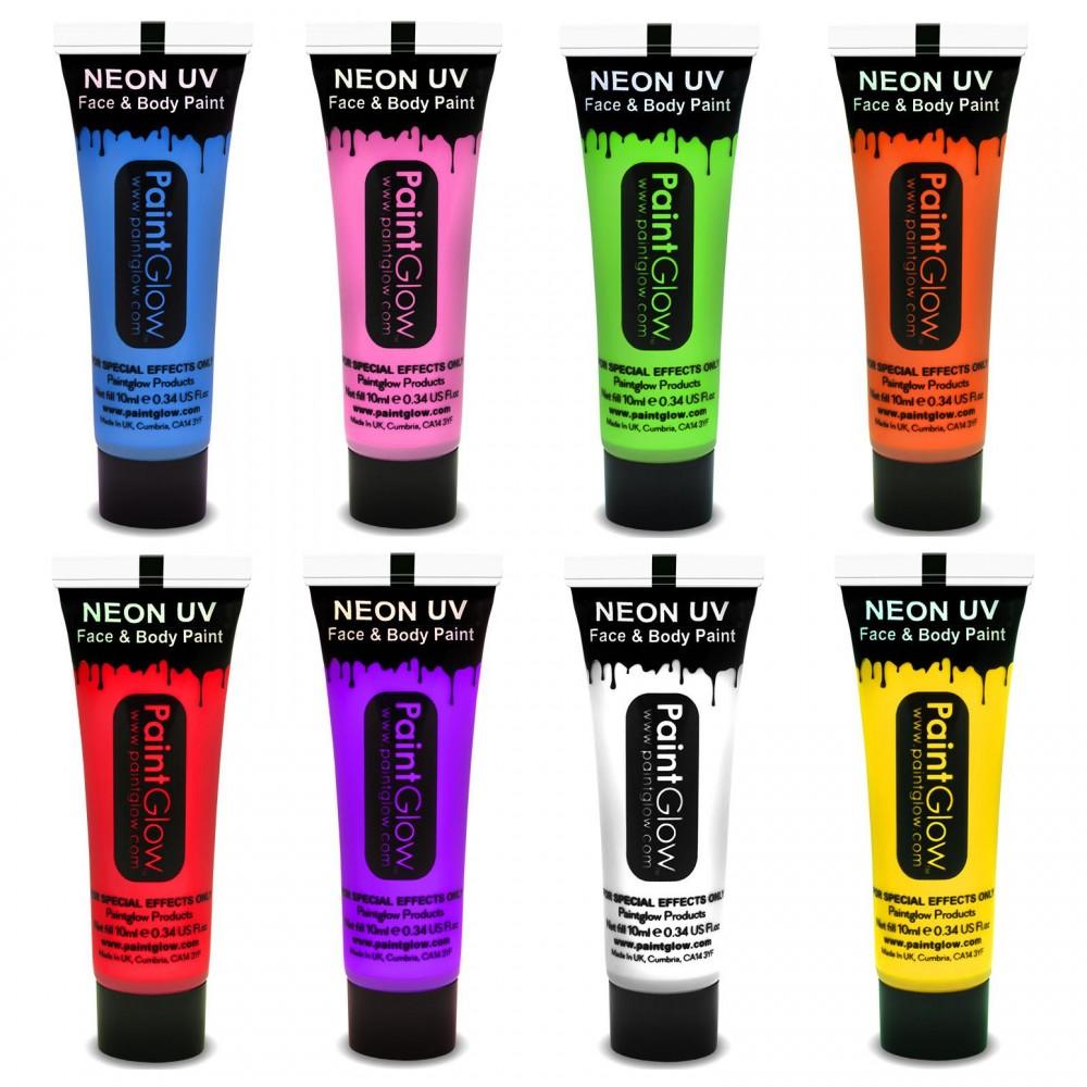 Neon UV ansiktsmaling