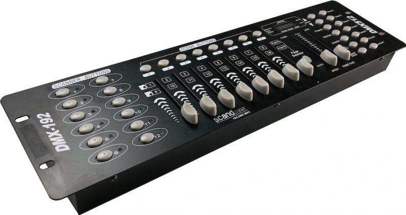 Scandlight 512 DMX Lysbord