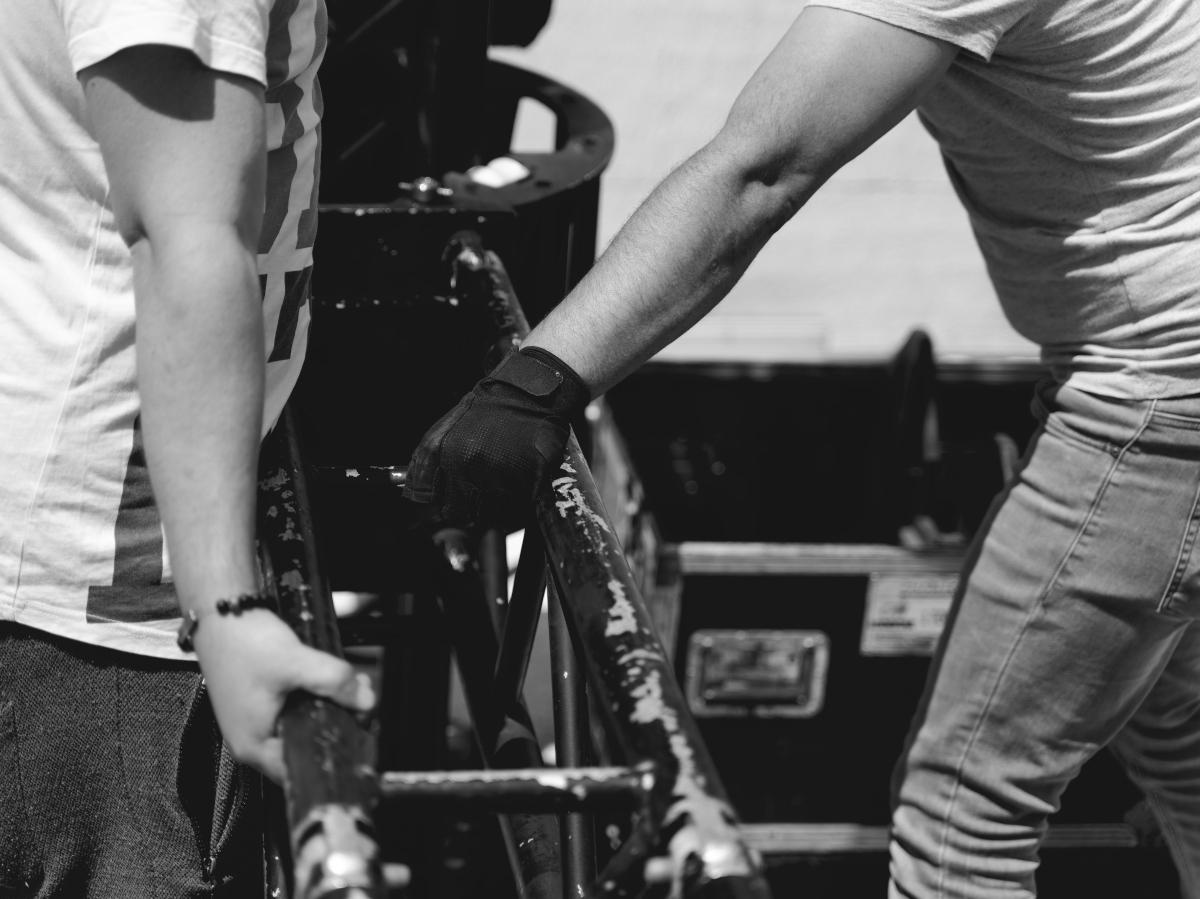 Opp og nedrigging av utstyr