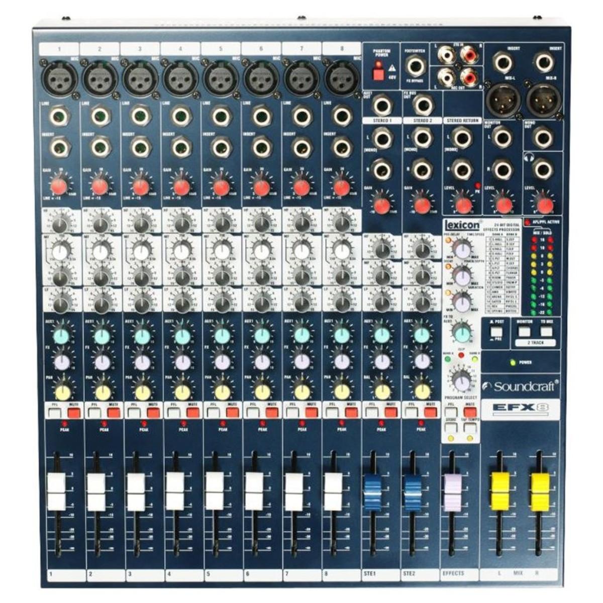 Soundcraft EFX8 lydmikser